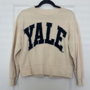 Zara Yale Cropped Sweater